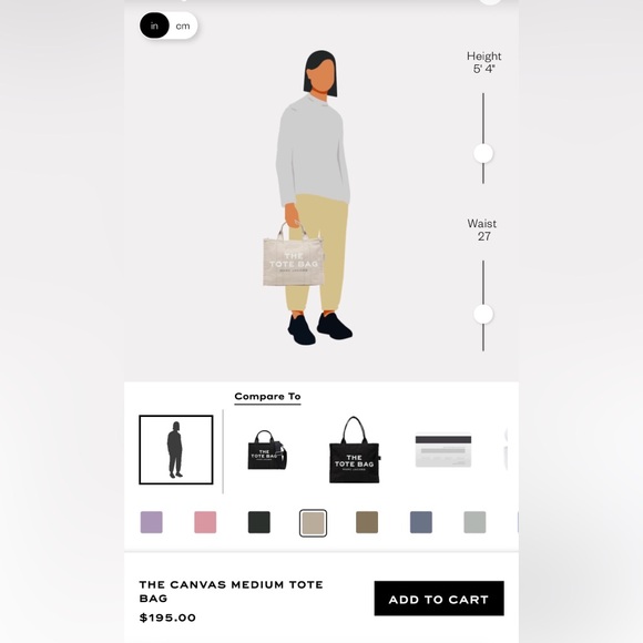 Marc Jacobs canvas medium tote bag - Picture 9 of 9